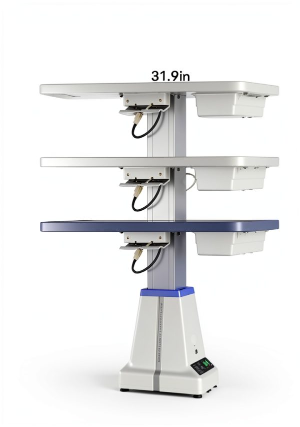 Optometrist Motorized Table AISITESY Adjustable Height 22.8x15.7-3