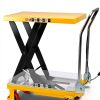Hydraulic Lift Table Cart VisHomeYard 660lb Scissor 28in-1