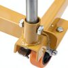 770LBS Hydraulic Lift Table Cart GOSHET 51in Height Yellow 4 Wheel-6