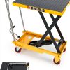 Hydraulic Lift Table Cart KAFLLA 330lb Lift with Foldable Handle-0