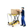 Hydraulic Lift Table Cart KAFLLA 330lb Lift with Foldable Handle-3