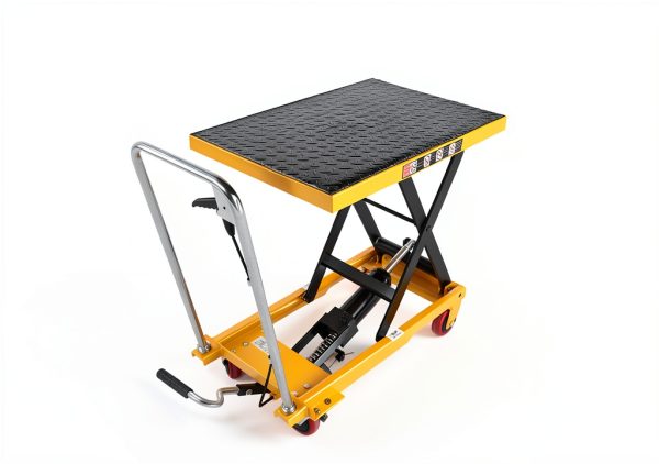 Hydraulic Lift Table Cart KAFLLA 330lb Lift with Foldable Handle-1