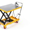 Hydraulic Lift Table Cart Garvee 1100lb 35.5in Height Steel 4 Wheels-1