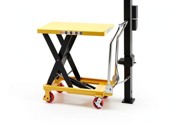 Hydraulic Lift Table Cart VisHomeYard 660lb Scissor 28in-0