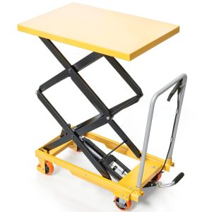 Hydraulic Lift Table Cart 550 LBS YITAHOME Double Scissor 11.4‑42.5in-0