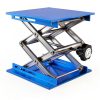 Lab Jack Stand RXLIFE Scissor Lift Table 33LBS Blue 8x8 Platform-2
