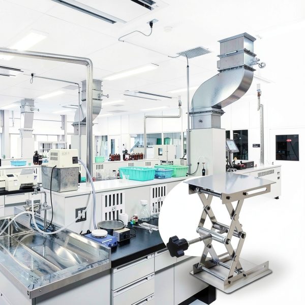 Lab Scissor Jack 2 Pack 8x8" Stainless Steel Lift by MUKCHAP-6