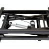 Height Adjustable Electric Lifting Platform sjt 408lb Lift Table Black-2