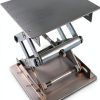 Stainless Steel Lab Jack Stand Table Lift Laboratory Mini Scissor Lift Jack 4" x 4"-3